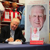 Sir Bob Murray at his last book signing.