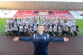 The Stadium of Light will host the first match of the 2025 Women's Rugby World Cup.