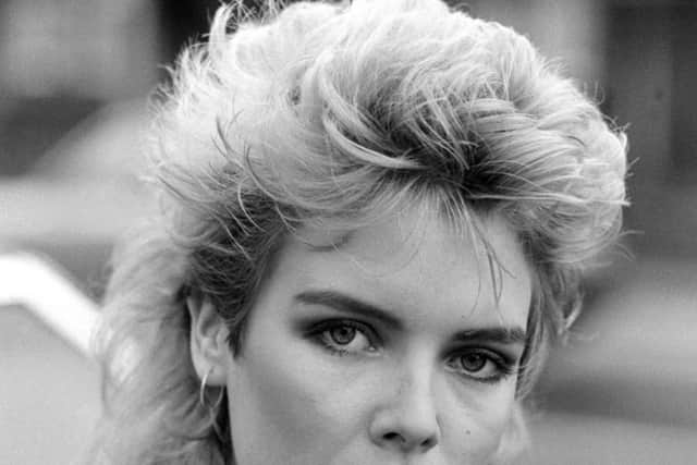 Kim Wilde with big hair back in 1983. PA image.
