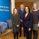 Professor Scott Wilkes with Claire Livingstone, Head of Research, Deepali Varma, Director of Research at South Tyneside and Sunderland NHS Foundation Trust and Dr Ellen Tullo 