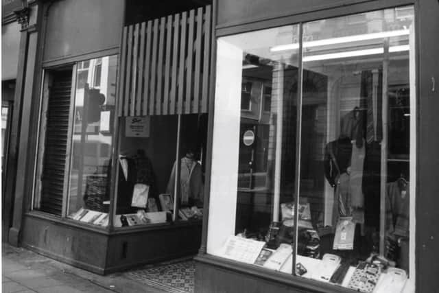 Caslaw Hayter and Tate in High Street West in 1966. 
They specialised in school uniforms.
