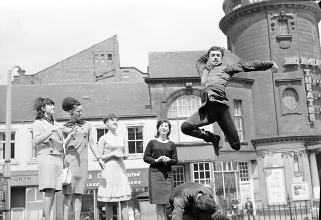 The Georgian State Dancers in Sunderland in 1966.