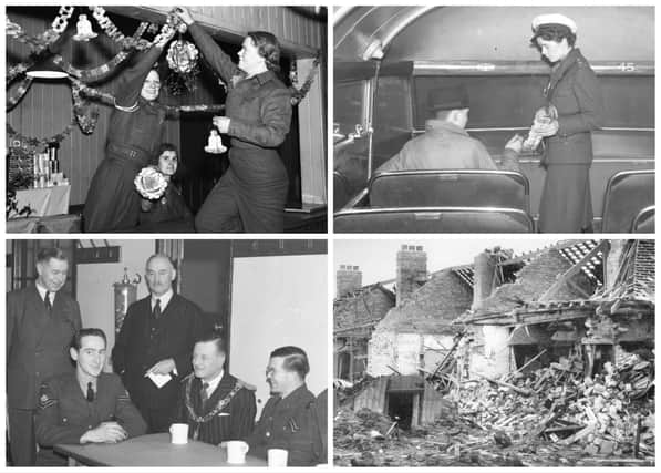 Blackout curtains, constant patrols, air raids were all part of a Wearside Christmas during the war years.