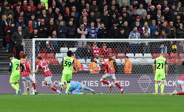 Bristol City take an early lead from the penalty spot