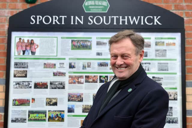 Southwick Village Green Preservation Society Chairman, Peter Gibson