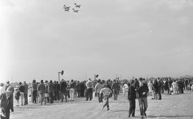 Air Day at Sunderland Airport and thousands turned out in 1968.