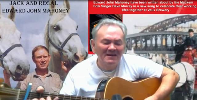 Dray horse memories in song from Dave Murray.