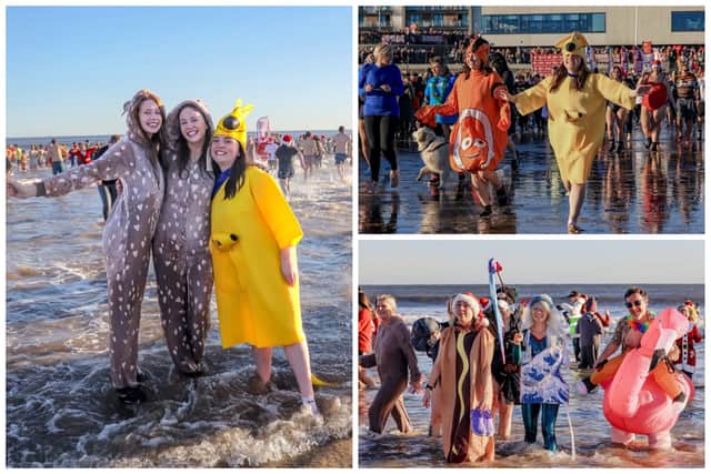 Boxing Day Dip 2023 in Seaburn. Pics by North News