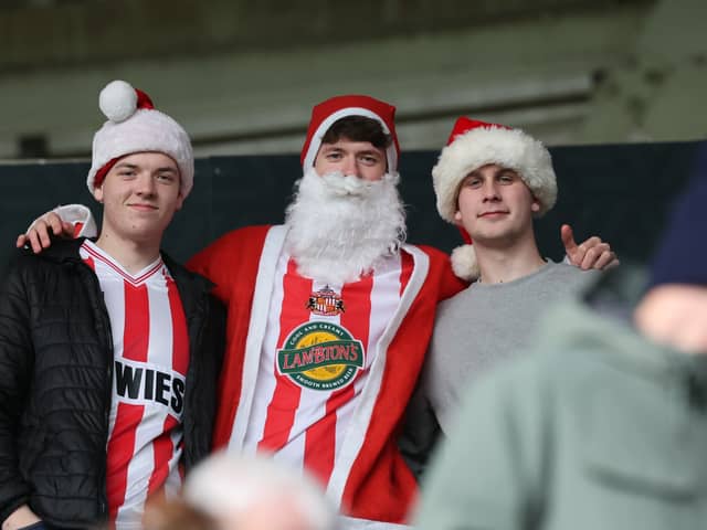 Sunderland fans at Hull City