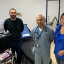 Dr Shalabh Srivastava, third from the left, with three of the students who have set out on the country’s first Interventional Nephrology PGCert course. Submitted picture.