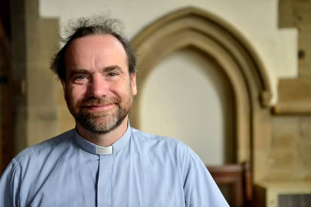 Reverend Chris Howson has been awarded a British Empire medal.