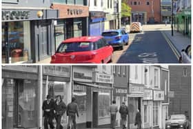Derwent Street in two different eras - one of 11 Sunderland locations to feature in our film.