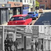 Derwent Street in two different eras - one of 11 Sunderland locations to feature in our film.