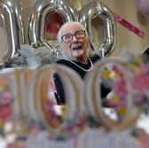 Doreen Fairhurst celebrates her 100th birthday at The Laurels Care Home, Hetton