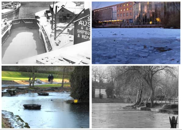 When it's cold enough to freeze the docks, ponds and rivers of Wearside.