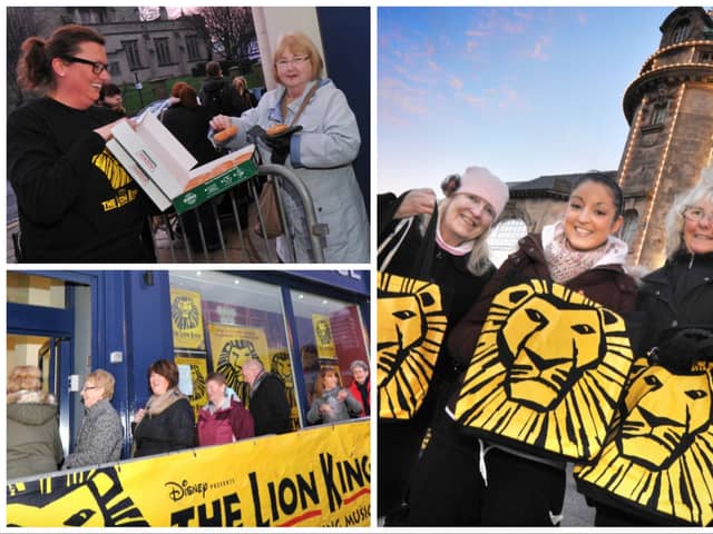 Roaring back to 2014 when people queued outside the Empire Theatre from 6am to get tickets for The Lion King.