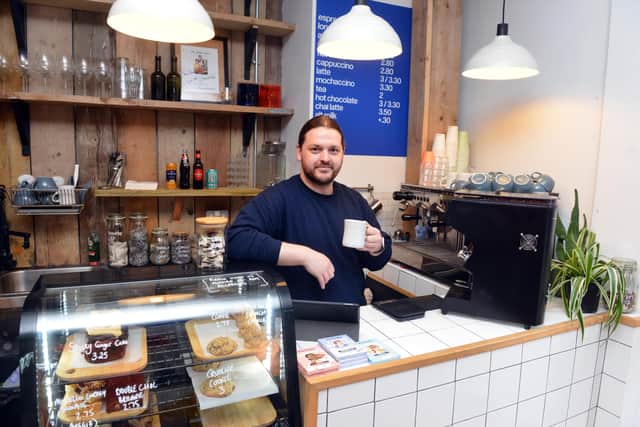 Gerard Purvis owns coffee shop and lifestyle store Port in the city centre