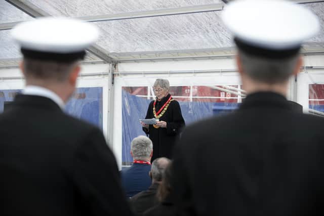 Mayor of Sunderland Coun Dorothy Trueman at the ceremony.