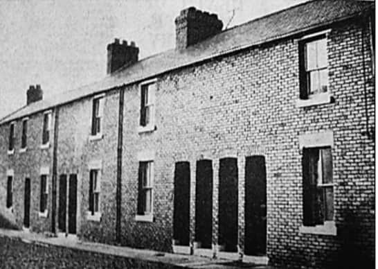 Houses in Brooke Street which was part of Sheepfolds.