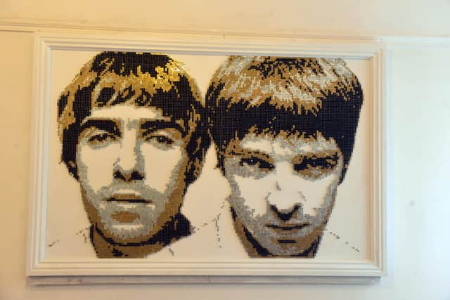 Darren's screw art image of Oasis.