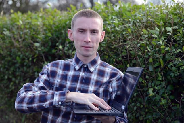 Chris Head with his online petition which has now attracted more than 433,000 signatures.