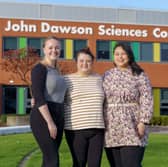 The John and Sam Dawson PhD Scholars: Georgia Howick, Sarah Helm and Jeni Devi.