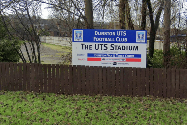 The alleged incident happened at Dunston Football Club. Photo: Google Maps.