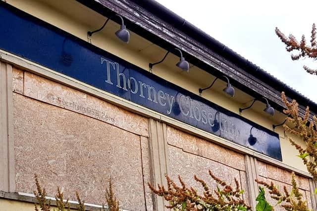 The building last traded as the Thorney Close Inn in 2020.