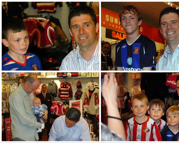 Photos of fans having a great day in the company of Niall Quinn.