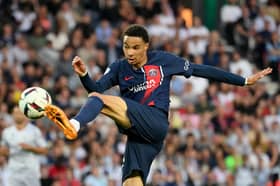 PSG striker Hugo Ekitike