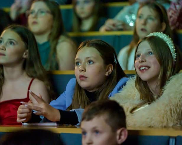 Fulwell Junior School children are captivated by their movie premiere.