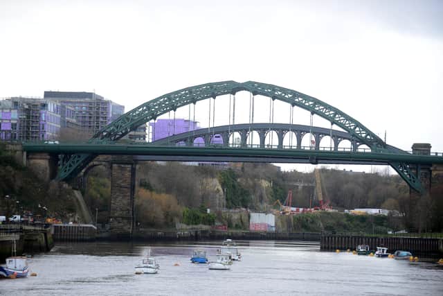 A man's body was recovered from the river near Wearmouth Bridge