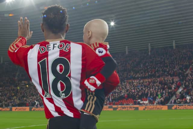 The story of Jermain Defoe and his incredible bond with Bradley Lowery
