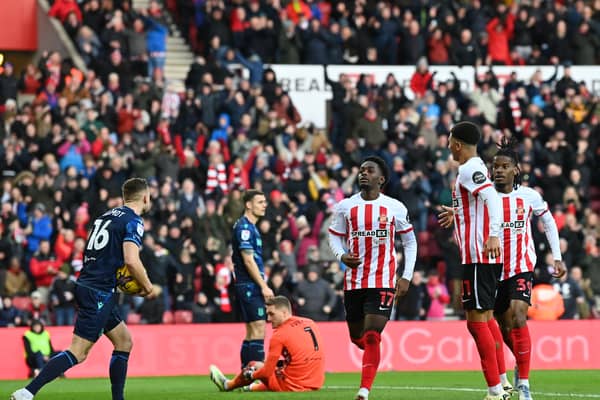 Abdoullah Ba scores a crucial goal for Sunderland