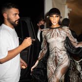 Sunderland makeup artist Adam Burrell applies a final coat to supermodel Winnie Harlow.