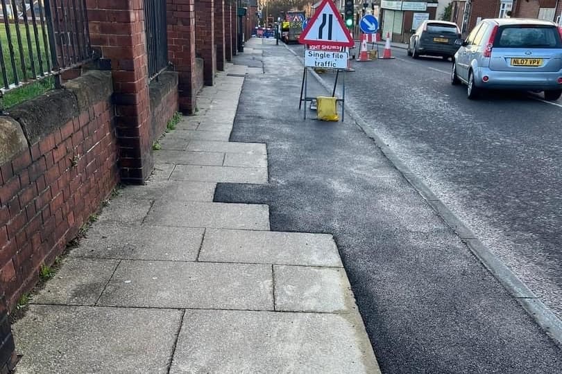 Row over 'eyesore' Easington footpath as MP calls for repairs