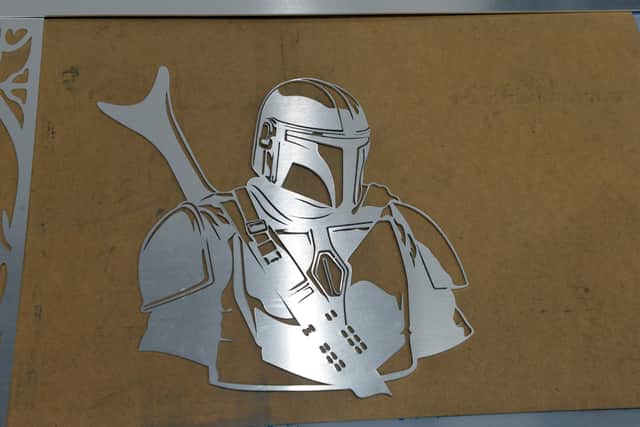Bryan Precision uses laser cutting techniques to produce bespoke items for architectural and construction businesses