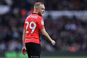 Alex Pritchard was substituted at half time and replaced by Jordan James.