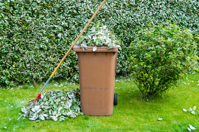 The garden waste scheme is now open