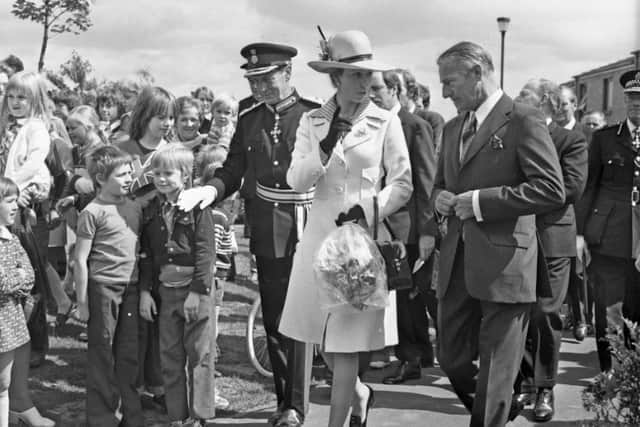 Princess Anne in Washington in 1974.