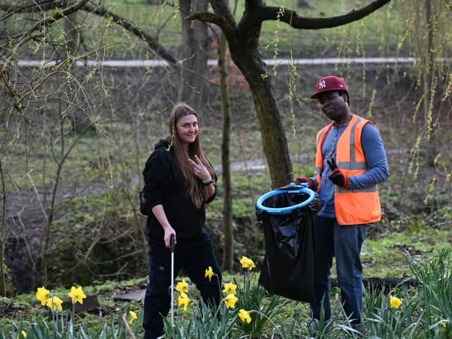 Benefititing the community in Sunderland's Backhouse Park. Submitted picture.