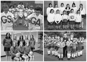Team photos from your school netball days in the 1970s and 1980s.