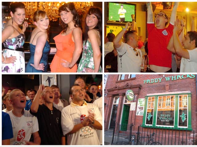 Nine great reminders of fun times in Paddy Whacks over the years.