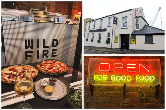 The new Wild Fire Pizza in Hanover Place, Deptford