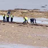 Police searching Roker beach