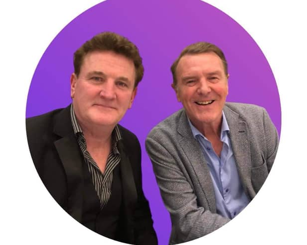 Phil Tufnell, right, is at the Fire Station in April alongside DJ Paul Gough.