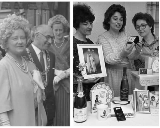 The Sunderland Scout bazaar which got the backing of famous people including the Queen Mother in 1985.