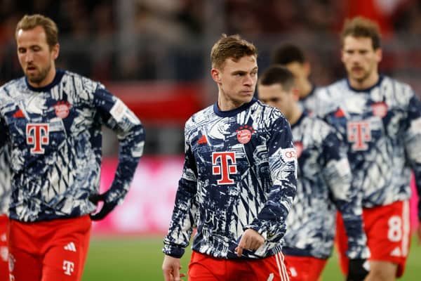 Bayern Munich's Joshua Kimmich. Kimmich reportedly wants to leave the Bundesliga side this summer with Newcastle United, Liverpool and Man City among the clubs linked with a move.