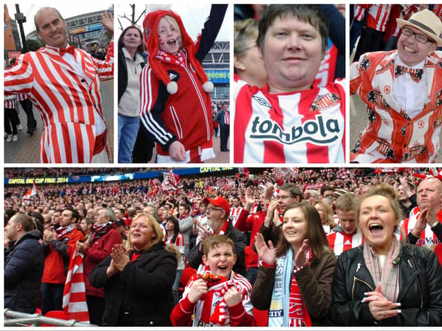 Fans flocked to Wembley on the day we dared to dream.