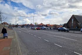 The crash took place close to the junction of Springwell Road and Durham Road.